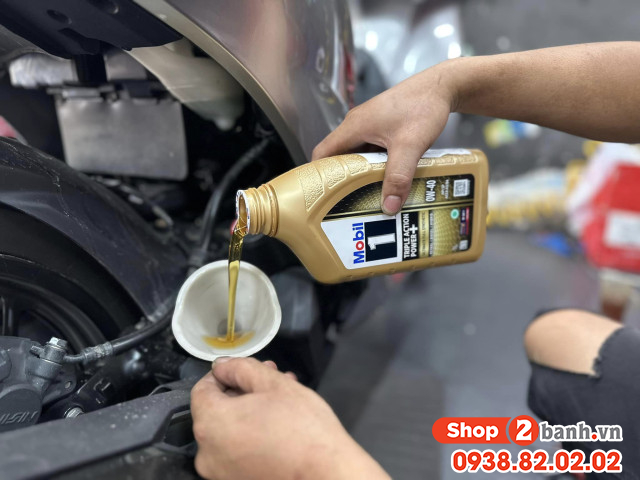 Xe sh350i mới mua chạy bao nhiêu km thì nên thay nhớt - 3