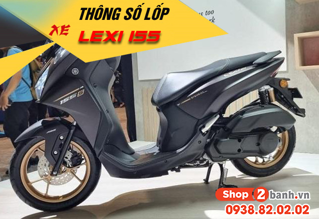 Thông số lốp xe lexi 155 bao nhiêu nên thay vỏ nào phù hợp - 1