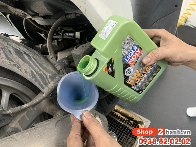 Xe honda beat mới mua chạy bao nhiêu km thì nên thay nhớt - 4