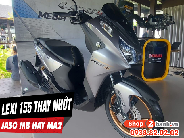 Xe lexi 155 nên chọn nhớt jaso mb hay jaso ma2 là phù hợp nhất - 1