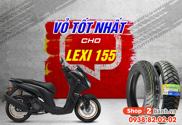 Chọn mua vỏ xe lexi 155 nên thay vỏ loại nào tốt - 1