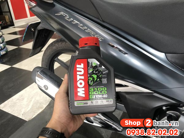 Xe future mới mua chạy bao nhiêu km thì nên thay nhớt - 3