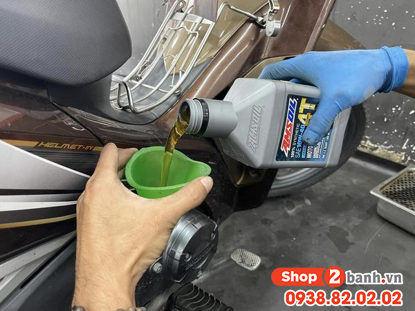 Xe future mới mua chạy bao nhiêu km thì nên thay nhớt - 5