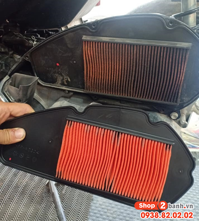 Lọc gió xe lexi 155 nằm ở đâu bao lâu thì nên thay mới - 3