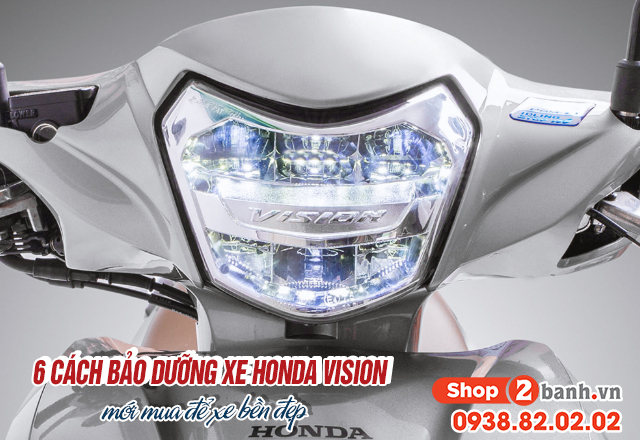 6 cách bảo dưỡng xe honda vision mới mua để xe bền đẹp - 7