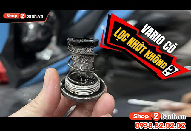 Lọc nhớt vario 160 nằm ở đâu có cần thay thế định kỳ - 2