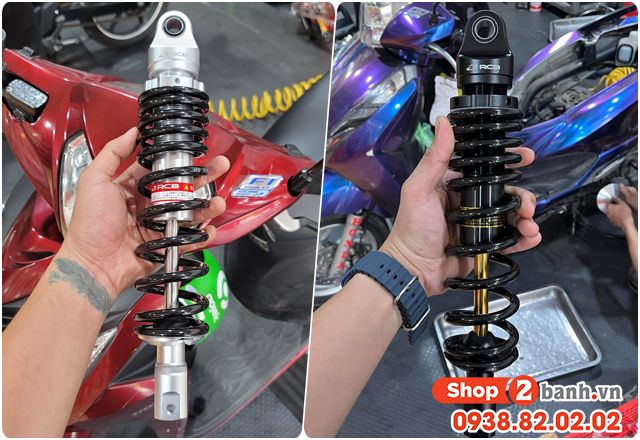 Tổng hợp phuộc rcb cho lexi 155 nhún êm và bền nhất 2025 - 3