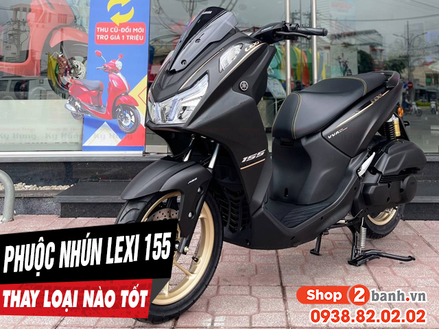 Thay phuộc nhún giảm xóc sau xe lexi 155 giá bao nhiêu - 1