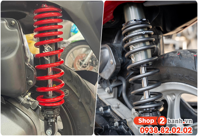 Thông số phuộc sau lexi 155 cao bao nhiêu thay loại nào tốt - 4