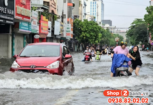 Các tuyến đường bị ngập nước vào mùa mưa ở hải phòng - 2