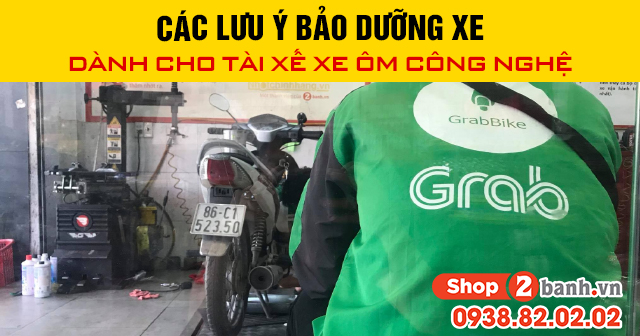 Các lưu ý bảo dưỡng xe dành cho tài xế xe ôm công nghệ - 1