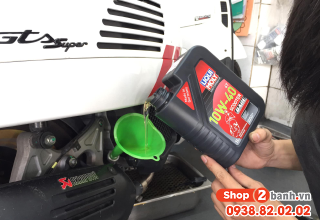Đèn báo hình bình dầu trên xe vespa gts sáng đỏ là bị lỗi gì - 3