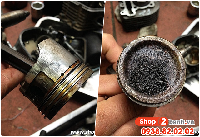 Đèn báo hình bình dầu trên xe piaggio liberty sáng đỏ là bị lỗi gì - 3