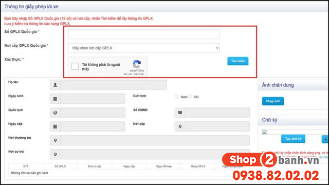 Phải làm gì khi tích hợp giấy phép lái xe vào vneid nhưng bị từ chối - 3