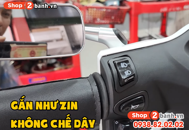Địa chỉ lắp công tắc tắt đèn xe máy honda đời mới uy tín tại cần thơ - 3