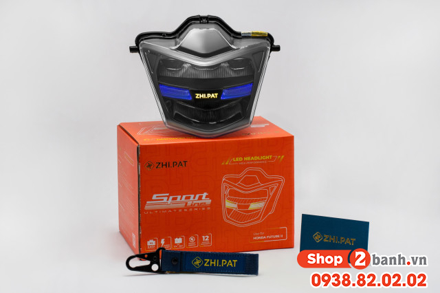 Đèn led 2 tầng cho future ii 2004 - 2005 wave 125r chính hãng zhipat - 4