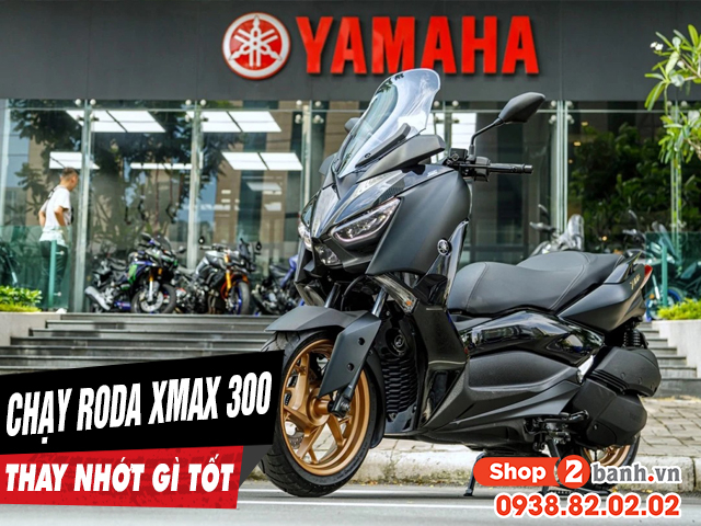 Xe yamaha xmax 300 chạy roda thì thay nhớt máy như thế nào - 1
