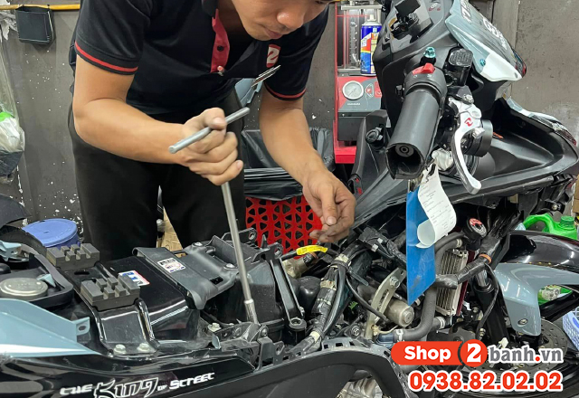 Bảo dưỡng xe côn tay exciter 155 ở cần thơ chỗ nào chuyên nghiệp - 2