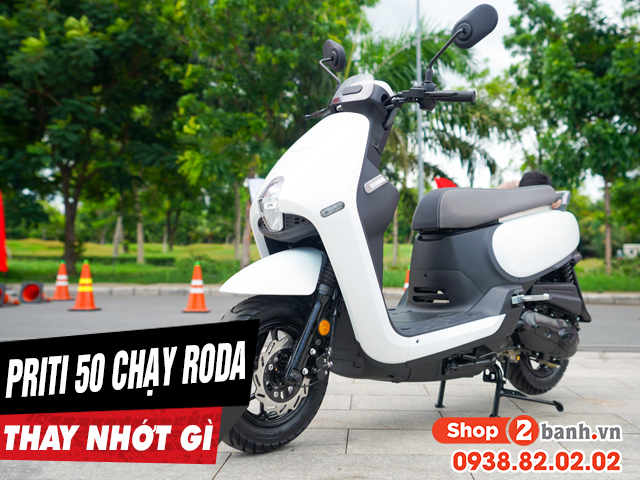 Xe sym priti 50 chạy roda thì thay nhớt máy như thế nào - 1