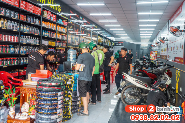 Xe sym priti 50 chạy roda thì thay nhớt máy như thế nào - 7
