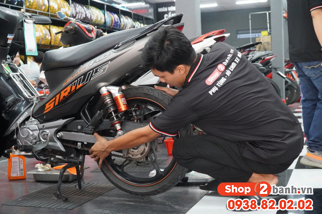 Trải nghiệm quy trình thay nhớt chuẩn 5 sao - chỉ có tại shop2banh - 4