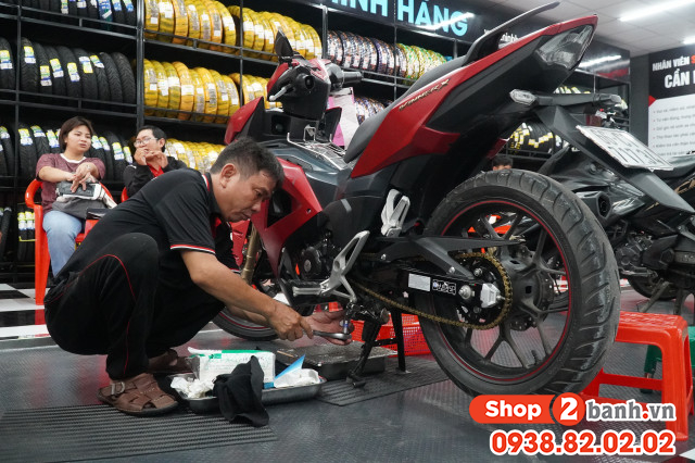 Trải nghiệm quy trình thay nhớt chuẩn 5 sao - chỉ có tại shop2banh - 3