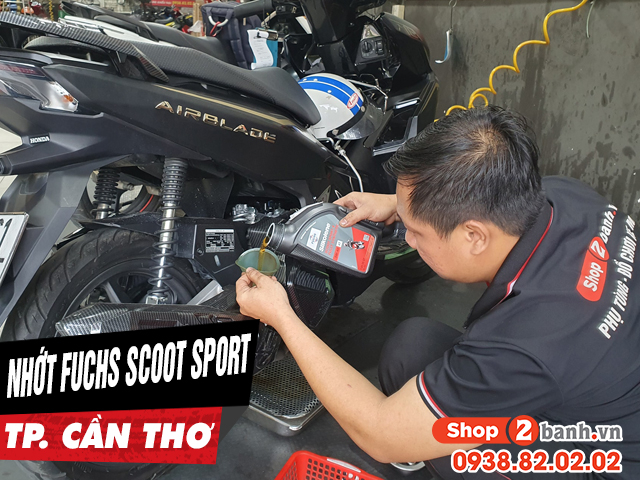 Nhớt fuchs silkolene scoot sport nên mua ở đâu chính hãng tại cần thơ - 1