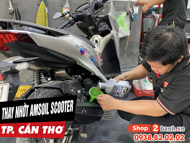 Nhớt amsoil scooter nên mua ở đâu chính hãng tại cần thơ - 1
