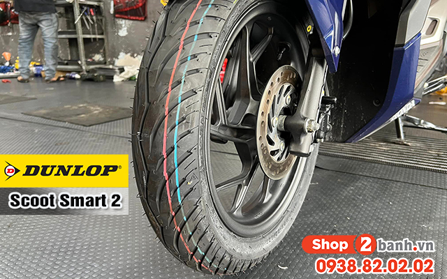 Yamaha nvx thay lốp dunlop scoot smart 2 bám đường có tốt không - 2