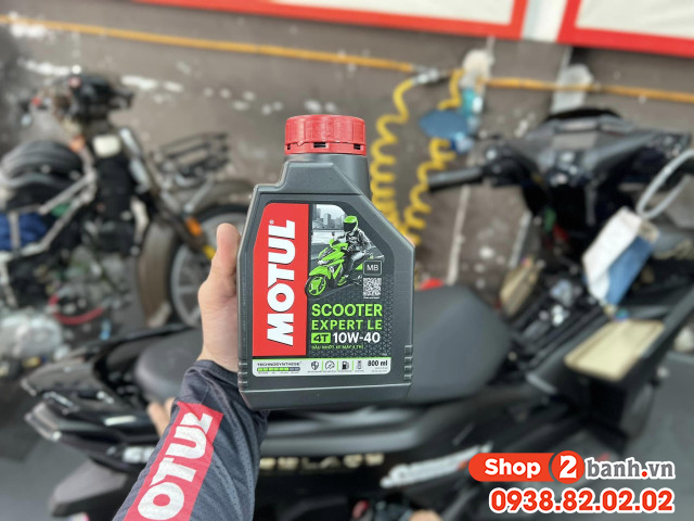 Xe sym passing 50 chạy roda thì thay nhớt máy như thế nào - 5