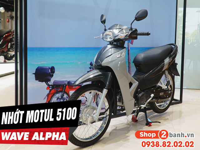 Honda wave alpha thay nhớt motul 5100 10w30 có được không - 1