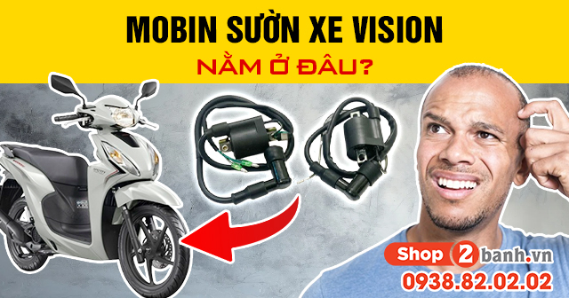 Mobin sườn xe vision nằm ở đâu - 1