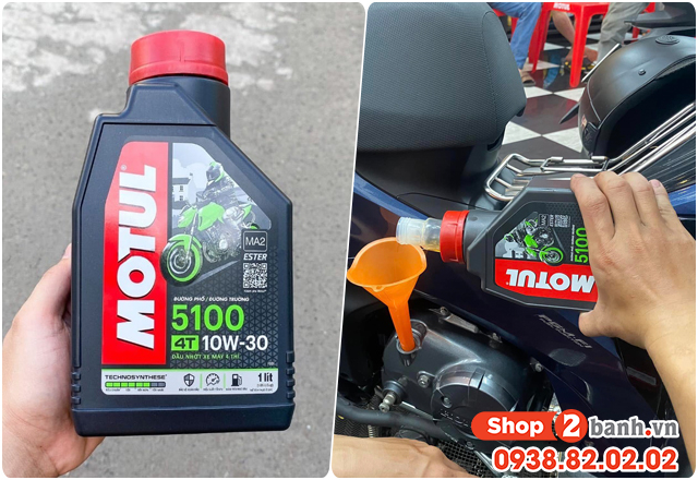 Yamaha pg-1 đi phố chọn nhớt motul 5100 10w30 có phù hợp không - 3