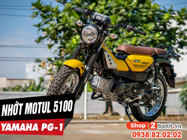 Yamaha pg-1 đi phố chọn nhớt motul 5100 10w30 có phù hợp không - 1