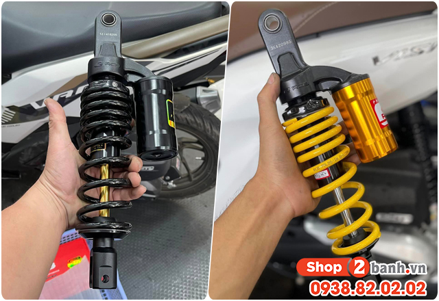 Phuộc rcb cho xe ga priti 50-125 loại nào chạy nhún êm nhất - 6