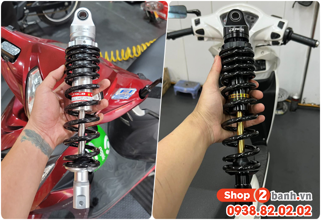 Phuộc rcb cho xe ga priti 50-125 loại nào chạy nhún êm nhất - 3