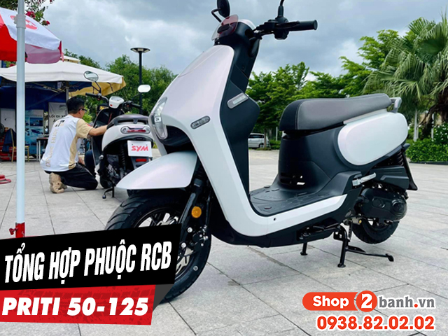 Phuộc rcb cho xe ga priti 50-125 loại nào chạy nhún êm nhất - 1