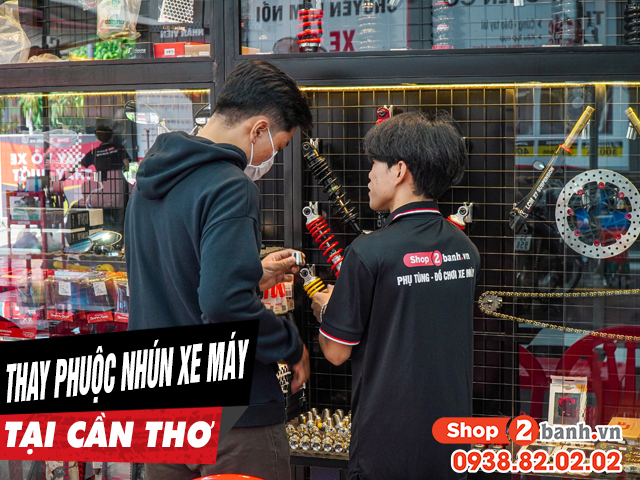 Thay phuộc nhún xe máy ở đâu tại cần thơ uy tín chất lượng - 1