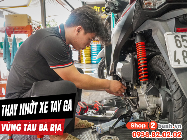 Thay nhớt xe tay ga chỗ nào uy tín ở vũng tàu bà rịa - 1