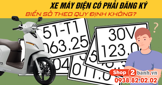 Năm 2025 xe máy điện có phải đăng ký biển số theo quy định không - 1
