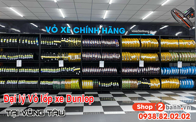 Đại lý vỏ lốp xe dunlop tại vũng tàu chính hãng giá tốt - 1