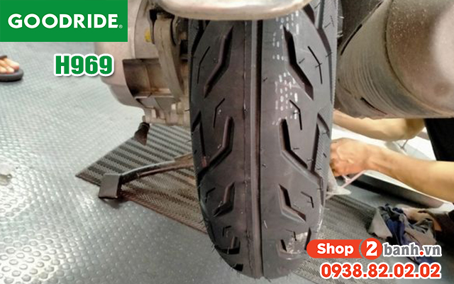 Honda lead thay vỏ goodride h969 có bám đường tốt không  - 3