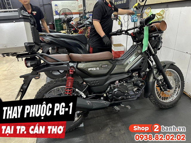 Thay phuộc xe pg-1 ở cần thơ chỗ nào uy tín giá tốt - 1