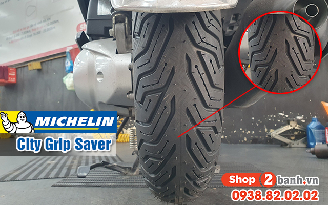 Vỏ michelin city grip saver cho vespa sprint có bám đường tốt không - 3