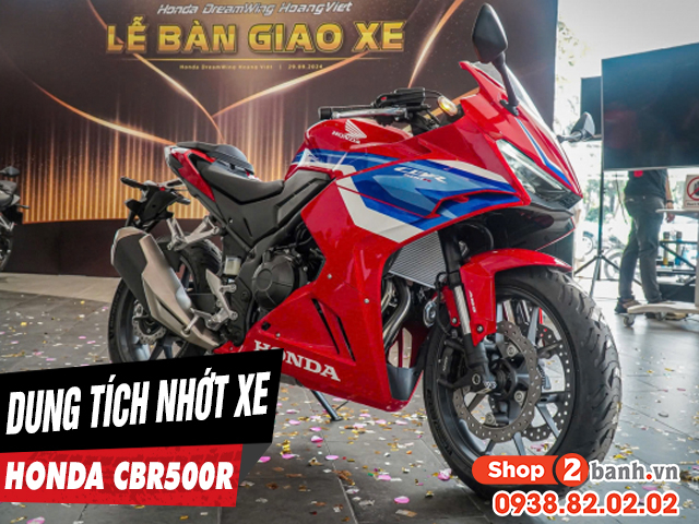 Dung tích nhớt xe cbr500r bao nhiêu lít loại nhớt nào phù hợp - 1