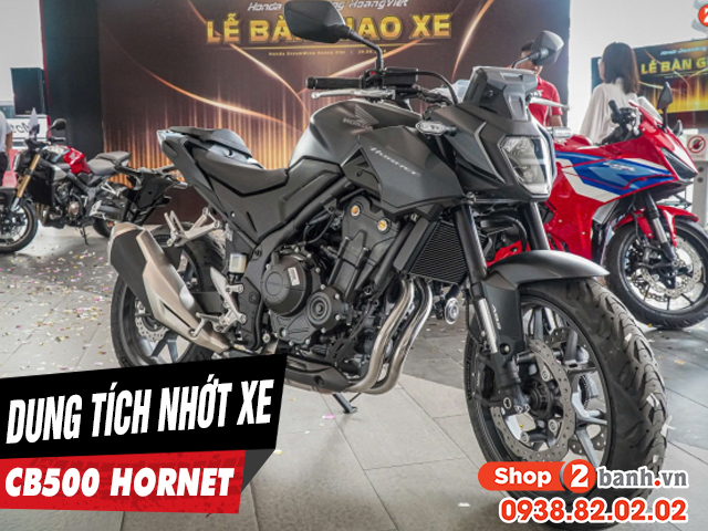 Dung tích nhớt xe cb500 hornet bao nhiêu lít loại nhớt nào phù hợp - 1