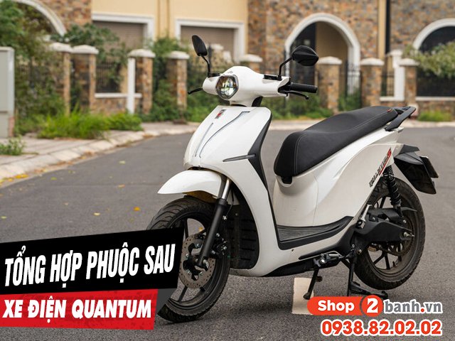Tổng hợp phuộc sau xe điện quantum nhún êm đẹp mới nhất 2025 - 1