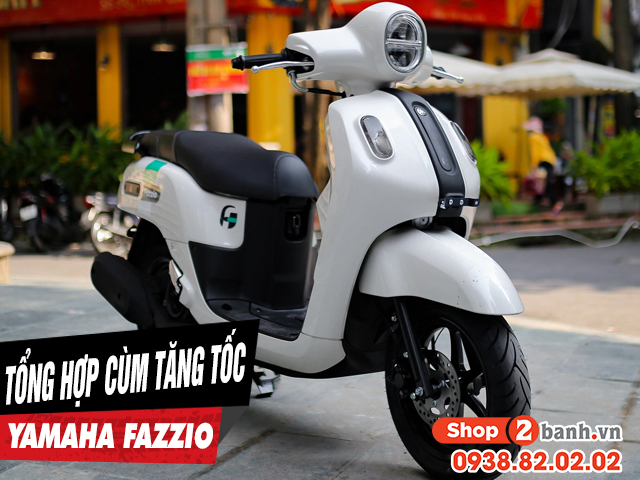 Tổng hợp cùm tăng tốc domino cho xe fazzio 125 mới nhất hiện nay - 1