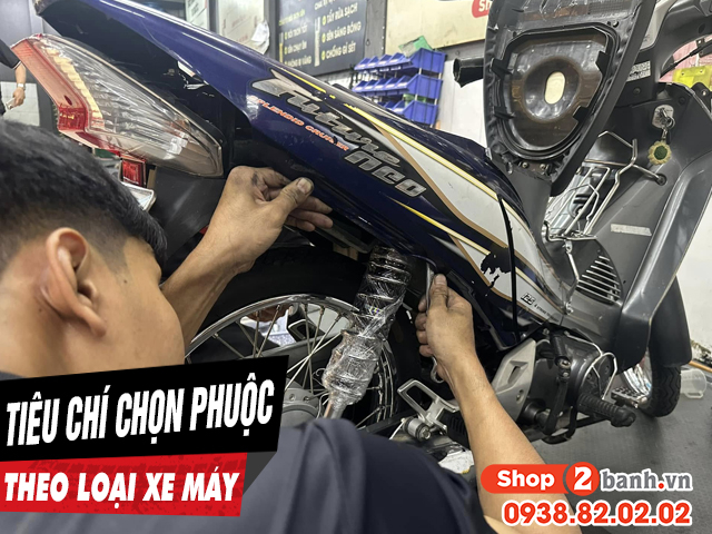 Tiêu chí chọn phuộc theo loại xe máy phù hợp nhất - 1