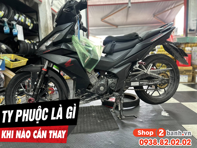 Ty phuộc là gì khi nào cần thay ty phuộc xe máy - 1